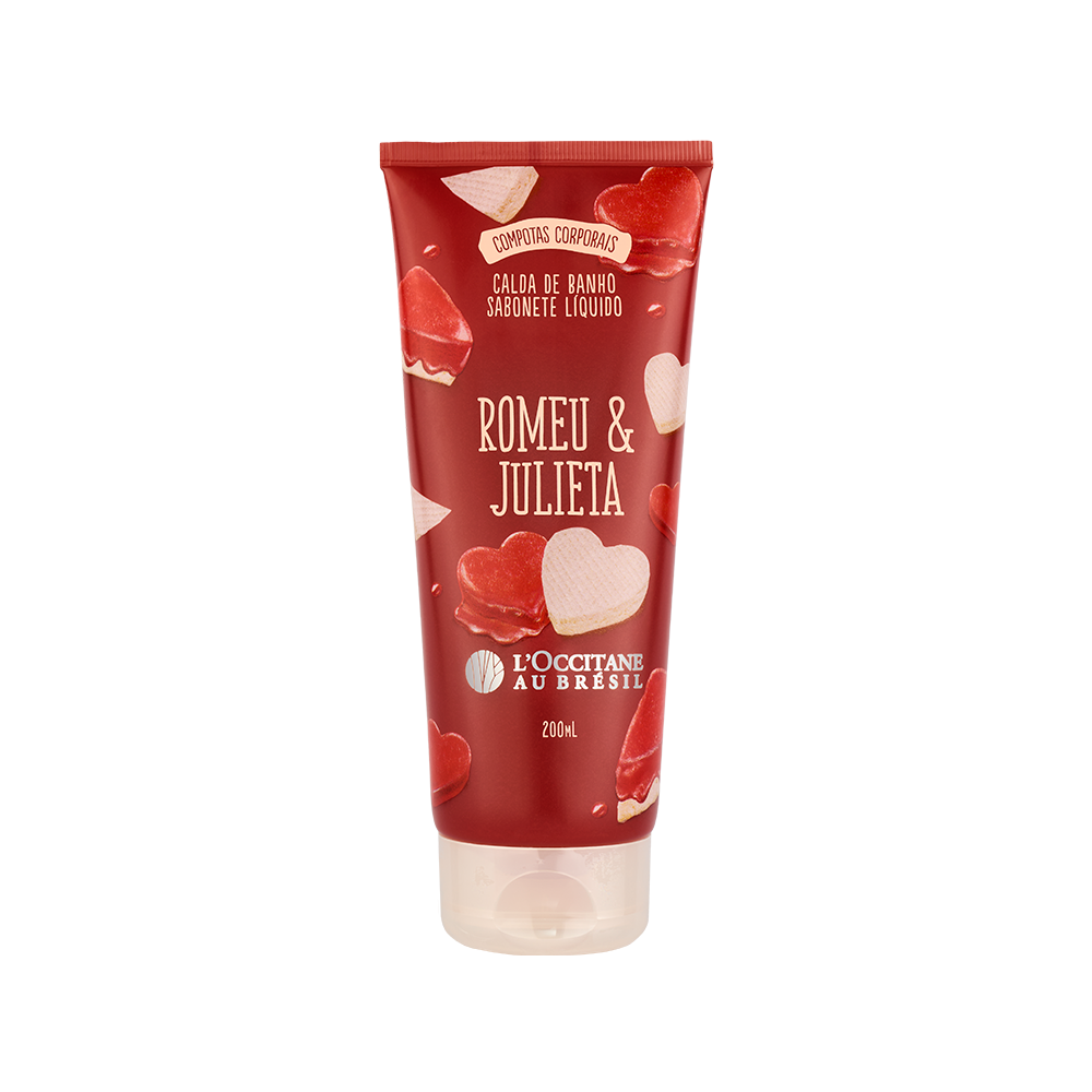 Calda de Banho Sabonete Líquido Romeu e Julieta 200mL